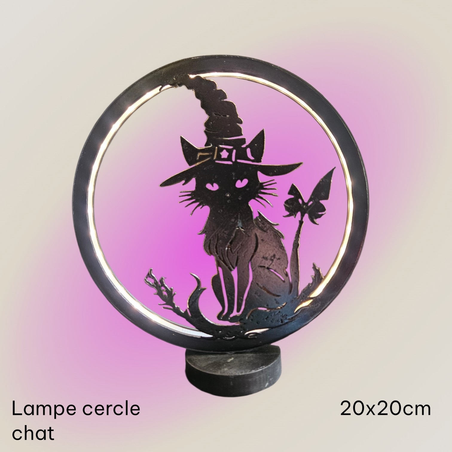 Lampe chat
